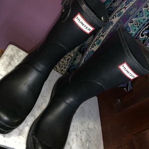 Hunter rain boots